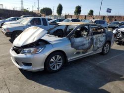 Salvage cars for sale at Wilmington, CA auction: 2014 Honda Accord LX