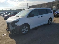 Salvage cars for sale at Fredericksburg, VA auction: 2013 Toyota Sienna