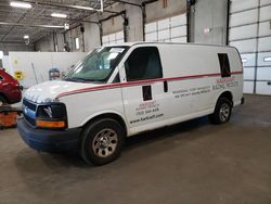 Salvage trucks for sale at Blaine, MN auction: 2012 Chevrolet Express G1500