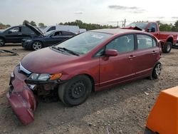 Honda salvage cars for sale: 2008 Honda Civic LX