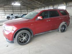 Salvage cars for sale from Copart Phoenix, AZ: 2013 Dodge Durango Crew