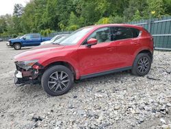 Salvage cars for sale at Candia, NH auction: 2017 Mazda CX-5 Grand Touring