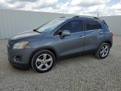 Salvage cars for sale at Arcadia, FL auction: 2015 Chevrolet Trax LTZ