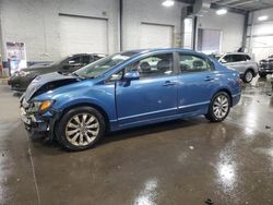 Honda salvage cars for sale: 2010 Honda Civic EX