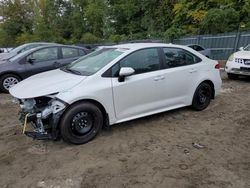 Salvage cars for sale at Candia, NH auction: 2024 Toyota Corolla LE