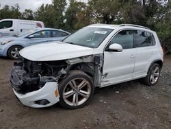 Volkswagen salvage cars for sale: 2016 Volkswagen Tiguan S