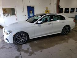 Salvage cars for sale from Copart Blaine, MN: 2021 Mercedes-Benz E 350 4matic