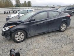 Salvage cars for sale from Copart Arlington, WA: 2016 Hyundai Elantra SE