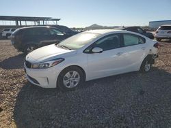 Salvage cars for sale at Phoenix, AZ auction: 2018 KIA Forte LX