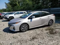 Salvage cars for sale at Candia, NH auction: 2018 Toyota Prius Prime