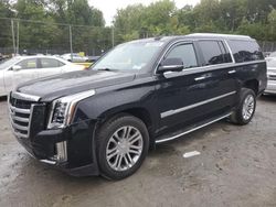 Cadillac Vehiculos salvage en venta: 2017 Cadillac Escalade ESV