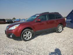 2014 Subaru Outback 2.5I Premium en venta en Casper, WY