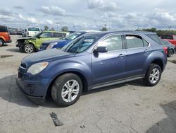 Salvage cars for sale at Indianapolis, IN auction: 2013 Chevrolet Equinox LS