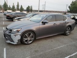 Salvage cars for sale at Rancho Cucamonga, CA auction: 2016 Lexus GS 200T Base