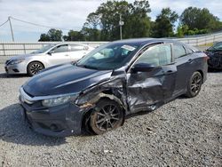 Honda salvage cars for sale: 2018 Honda Civic LX