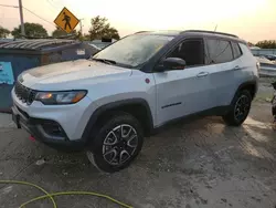 Salvage cars for sale at Chicago Heights, IL auction: 2024 Jeep Compass Trailhawk