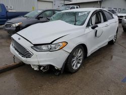 Salvage cars for sale at Pekin, IL auction: 2017 Ford Fusion S