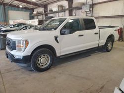 Salvage cars for sale at Eldridge, IA auction: 2021 Ford F150 Supercrew