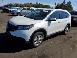 Salvage cars for sale at Denver, CO auction: 2014 Honda CR-V EXL