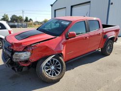 Salvage cars for sale at Nampa, ID auction: 2018 Chevrolet Colorado ZR2