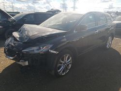 Salvage cars for sale at Elgin, IL auction: 2013 Mazda CX-9 Grand Touring