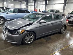 Salvage cars for sale at Ham Lake, MN auction: 2018 Hyundai Elantra SEL