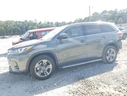 Salvage cars for sale at Ellenwood, GA auction: 2018 Toyota Highlander Limited