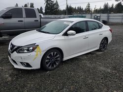 Salvage cars for sale at Graham, WA auction: 2018 Nissan Sentra S