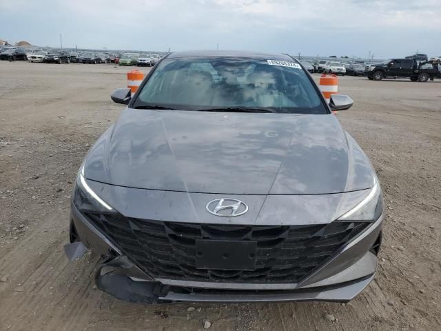 2023 Hyundai Elantra Blue