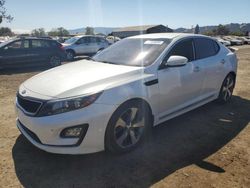 KIA salvage cars for sale: 2015 KIA Optima Hybrid