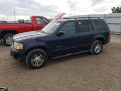 Salvage cars for sale at Greenwood, NE auction: 2002 Ford Explorer XLS