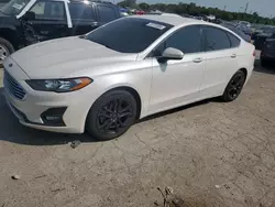 Salvage cars for sale at Indianapolis, IN auction: 2019 Ford Fusion SE