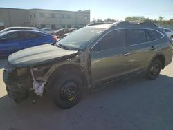 Salvage cars for sale at Wilmer, TX auction: 2022 Subaru Outback Touring