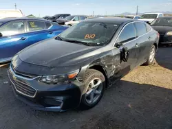 Chevrolet Malibu salvage cars for sale: 2017 Chevrolet Malibu LS