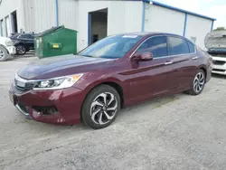 Honda salvage cars for sale: 2016 Honda Accord EXL