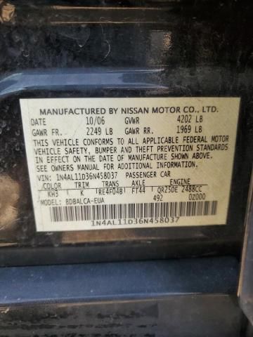 2006 Nissan Altima S