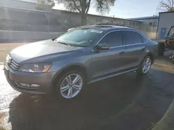 2013 Volkswagen Passat SEL en venta en Albuquerque, NM