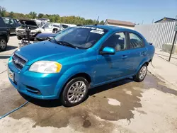 Chevrolet salvage cars for sale: 2009 Chevrolet Aveo LS