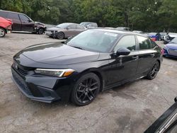 Salvage cars for sale at Austell, GA auction: 2022 Honda Civic Sport