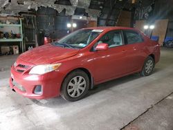 Toyota salvage cars for sale: 2011 Toyota Corolla Base