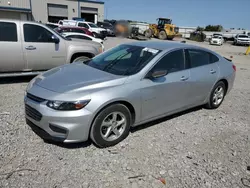 Chevrolet salvage cars for sale: 2018 Chevrolet Malibu LS