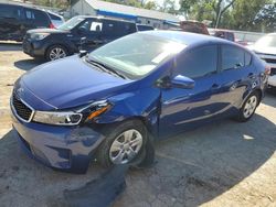 Salvage cars for sale at Wichita, KS auction: 2018 KIA Forte LX