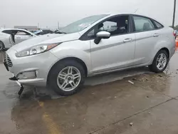 Salvage cars for sale at Grand Prairie, TX auction: 2018 Ford Fiesta SE