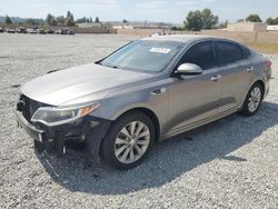 Salvage cars for sale at Mentone, CA auction: 2017 KIA Optima LX