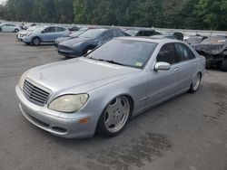 Salvage cars for sale at Glassboro, NJ auction: 2005 Mercedes-Benz S 500 4matic