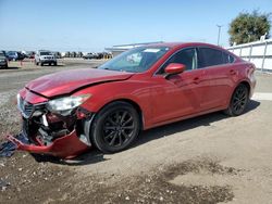 Salvage cars for sale at San Diego, CA auction: 2016 Mazda 6 Sport