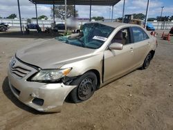 Salvage cars for sale at San Diego, CA auction: 2011 Toyota Camry Base