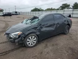 Salvage cars for sale at Newton, AL auction: 2016 Toyota Corolla L