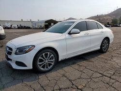 Salvage cars for sale from Copart Colton, CA: 2015 Mercedes-Benz C 300 4matic