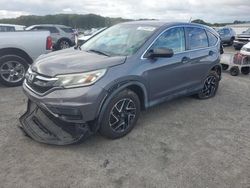 Salvage cars for sale at Assonet, MA auction: 2016 Honda CR-V SE